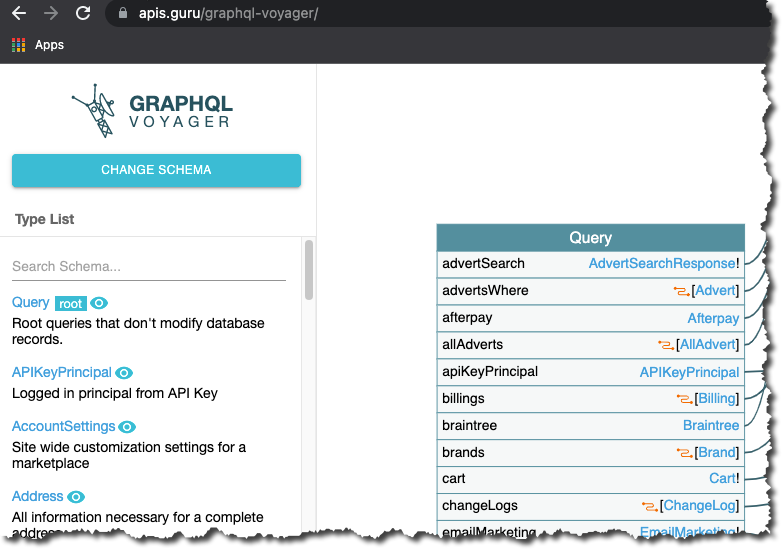 GraphQL Voyager