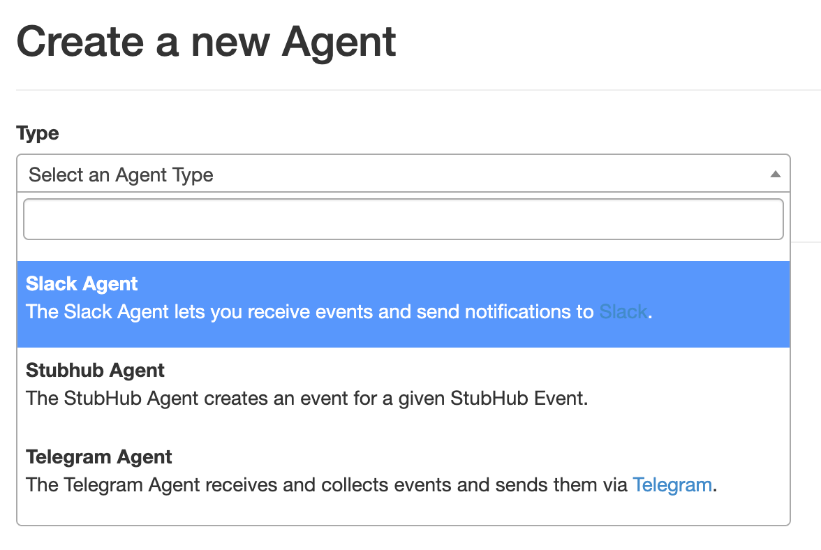 Create Slack Agent